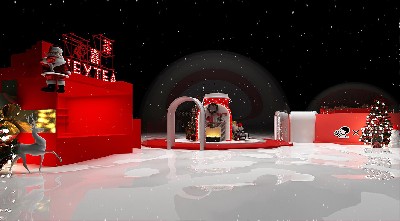 喜茶——圣誕活動